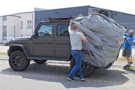 Erlkönig Mercedes AMG G4x4 hoch 2