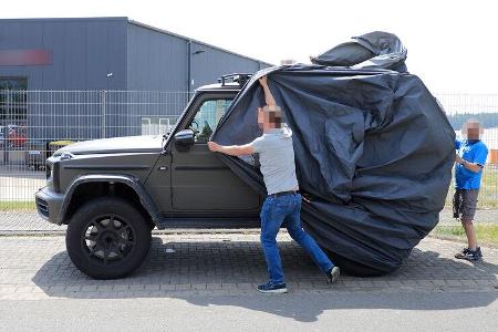 Erlkönig Mercedes AMG G4x4 hoch 2