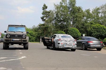 Erlkönig Mercedes AMG G4x4 hoch 2