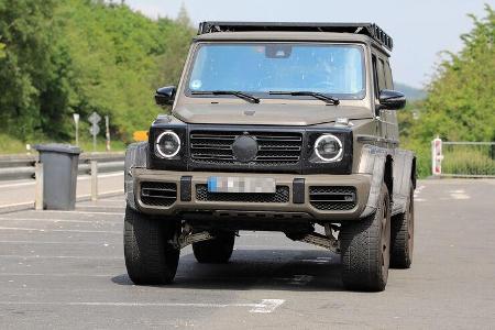 Erlkönig Mercedes AMG G4x4 hoch 2