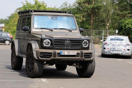 Erlkönig Mercedes AMG G4x4 hoch 2