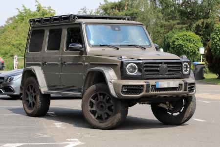Erlkönig Mercedes AMG G4x4 hoch 2