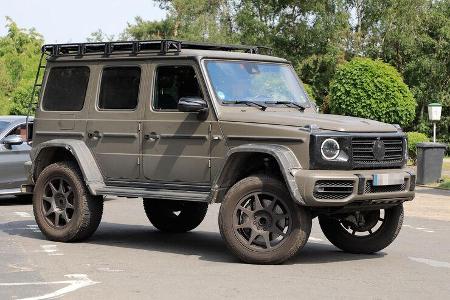 Erlkönig Mercedes AMG G4x4 hoch 2