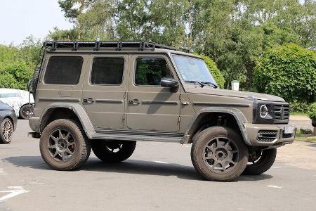 Erlkönig Mercedes AMG G4x4 hoch 2