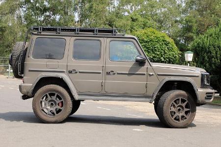Erlkönig Mercedes AMG G4x4 hoch 2