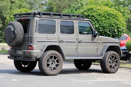 Erlkönig Mercedes AMG G4x4 hoch 2