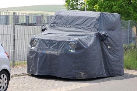 Erlkönig Mercedes AMG G4x4 hoch 2