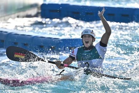 Kanuslalom, Kajak-Einer