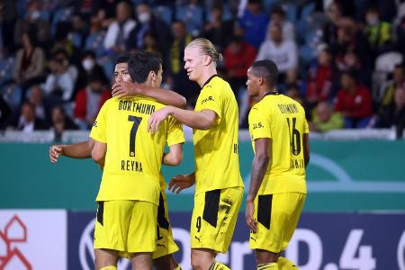 Am Samstagabend stand für Borussia Dortmund das erste Pflichtspiel unter dem neuen Trainer Marco Rose an. Beim SV Wehen Wies...