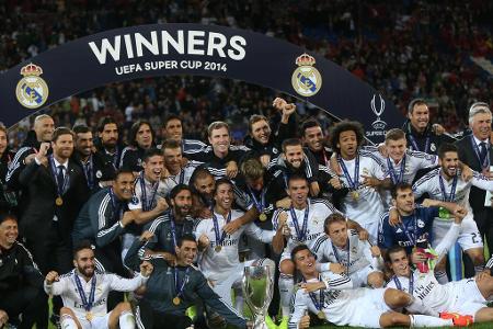 Im spanischen Duell zwischen Real Madrid und den FC Sevilla sorgt kein anderer als Cristiano Ronaldo für die zwei Tore. Trai...