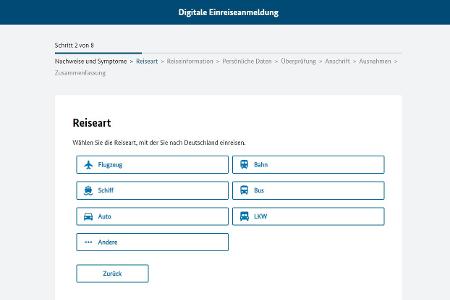 Fragen und Antworten zur digitalen Einreiseanmeldung