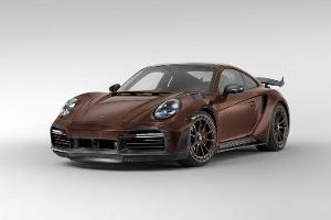 TopCar Porsche 992 Stinger GTR Limited Carbon Edition brown