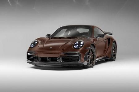 TopCar Porsche 992 Stinger GTR Limited Carbon Edition brown