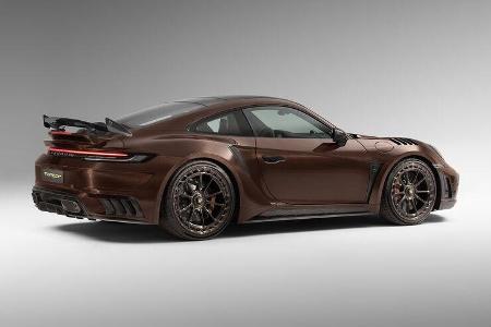 TopCar Porsche 992 Stinger GTR Limited Carbon Edition brown