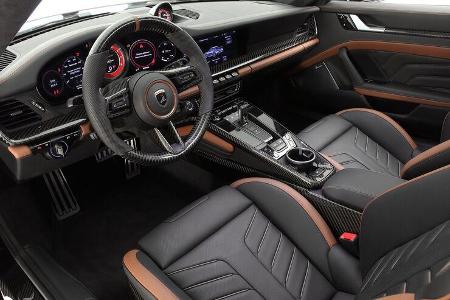 TopCar Porsche 992 Stinger GTR Limited Carbon Edition brown
