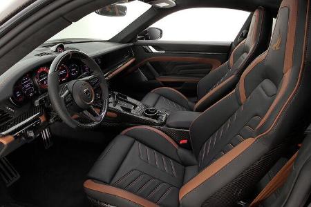 TopCar Porsche 992 Stinger GTR Limited Carbon Edition brown