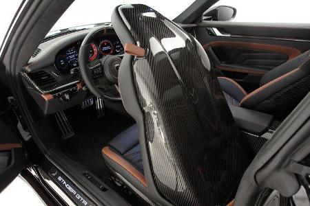 TopCar Porsche 992 Stinger GTR Limited Carbon Edition brown