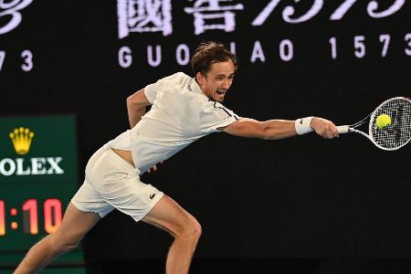 Platz 2 (-): Daniil Medvedev | 8640 Punkte