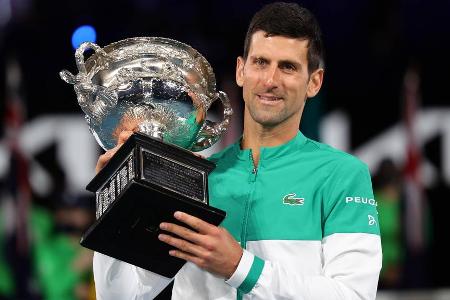 Platz 1 (-): Novak Djokovic | 11.540 Punkte