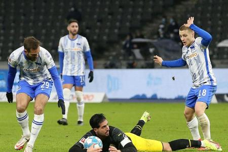 Zwei neue Coronafälle bei Hertha BSC - Entwarnung bei Boyata und Zeefuik