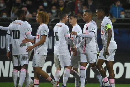 Ohne Messi: PSG erreicht Pokal-Achtelfinale