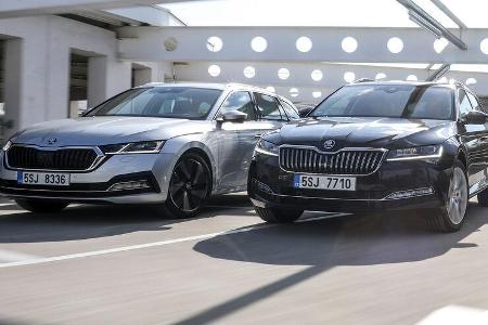 Skoda Octavia Combi, Skoda Superb Combi, Exterieur