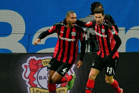 Tah trifft zum Ausgleich: Wieder kein Sieg für Bayer