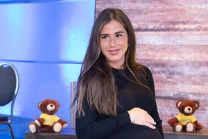 Sarah Engels, hier nur wenige Wochen vor der Geburt ihrer Tochter.