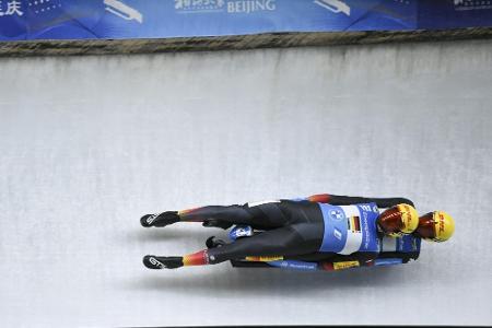 Rodeln: Eggert/Benecken gewinnen in Sigulda