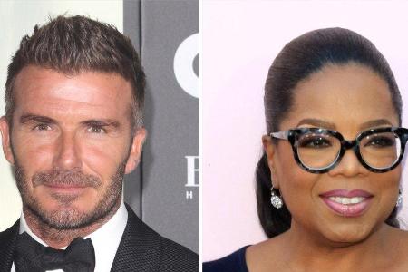 Auch David Beckham und Oprah Winfrey sollen auf der geleakten Kundenliste stehen.