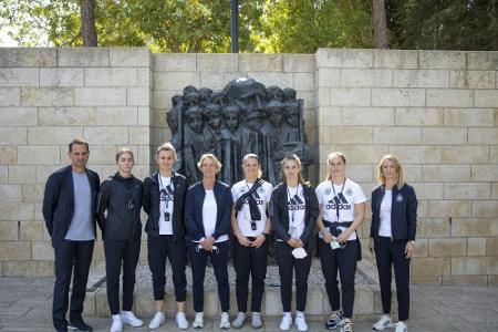 DFB-Delegation besucht Holocaust-Gedenkstätte Yad Vashem