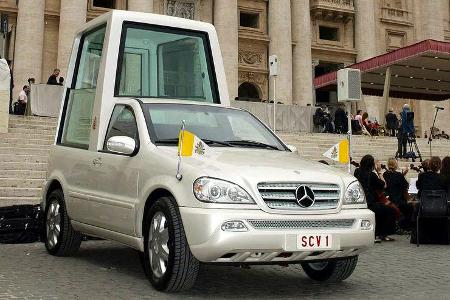 Mercedes ML 430 als Papa-Mobil.