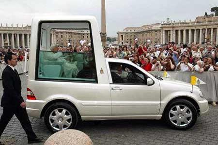 Mercedes ML 430 als Papa-Mobil.