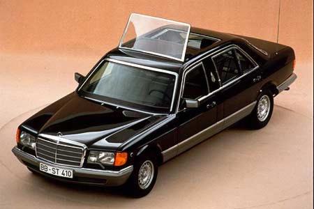 Mercedes S-Klasse als Papa-Mobil.