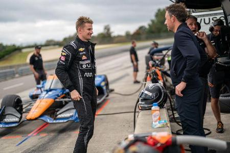 Nico Hülkenberg - IndyCar-Test - 25.10.2021 - McLaren