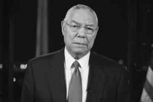 Colin Powell war von 2001 bis 2005 Außenminister der Vereinigten Staaten.