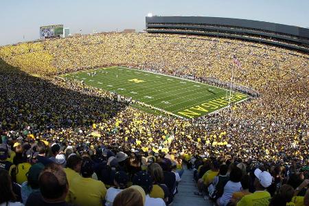 Platz 2: Michigan Stadium, USA - 107.601