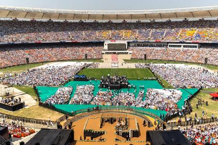 February 24, 2020, Ahmedabad, India President Donald J. Tru...