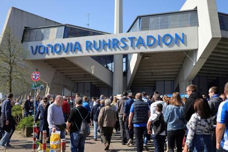 Bochum gegen Frankfurt vor bis zu 20.000 Fans