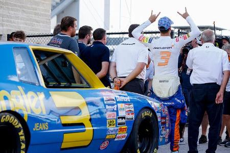 Daniel Ricciardo - Nascar - GP USA - Austin - Samstag - 23.10.2021