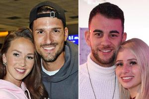 Sowohl Christina Grass und Marco Cerullo (l.) als auch Serkan Yavuz und Carina Spack (r.) gingen als Paare aus "Bachelor in ...