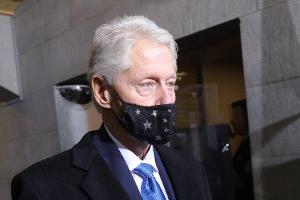 Bill Clinton während der Amtseinführung von Joe Biden im Januar 2021.