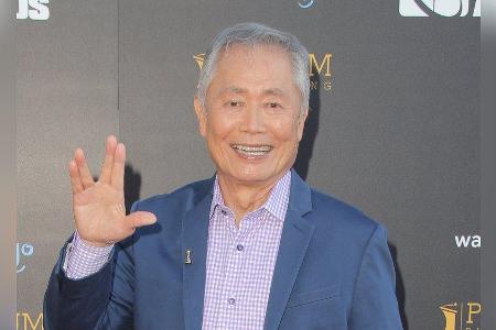 Beim Gedanken an William Shatner formt George Takei wohl nicht die vulkanische Begrüßungsgeste...