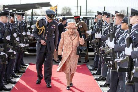 Die Queen bei einem Auftritt im Jahr 2020.