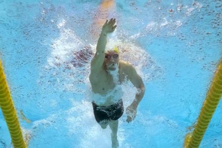 Chalmers schwimmt Kurzbahn-Weltrekord über 100 m Freistil
