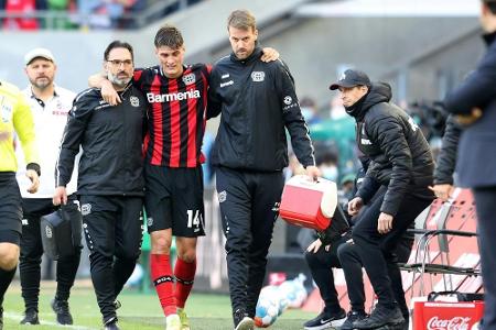 Bänderriss: Vier Wochen Pause für Schick - auch Bellarabi fällt aus