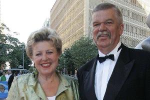 Manchmal begleitete Bodo Bressler die Schauspielerin Marie-Luise Marjan auf dem roten Teppich.