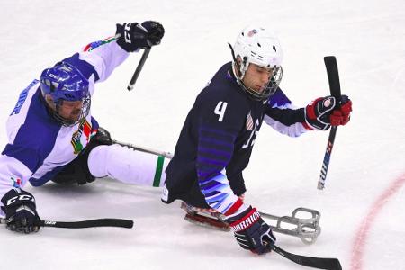 Para-Eishockey: Deutsches Team spielt in Berlin um Peking-Ticket
