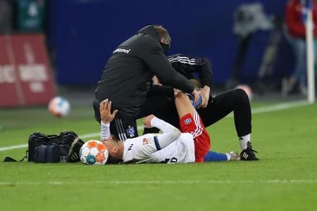 Kreuzbandriss: Saisonaus für HSV-Verteidiger Leibold