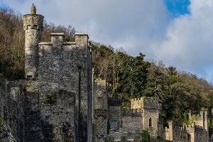 Schloss Gwrych in Wales.